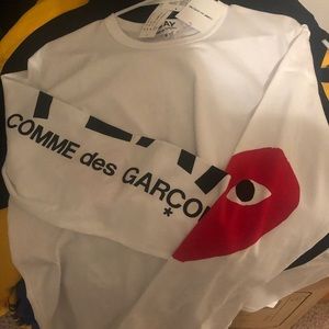 Commes Des Garçons Play long sleeve Tee
